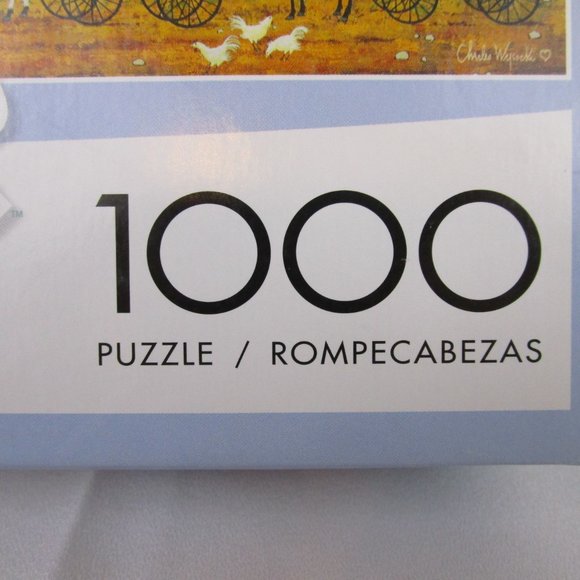 1000 Piece Charles Wysocki Nantucket Winds Jigsaw Puzzle by Buffalo - Picture 6 of 9